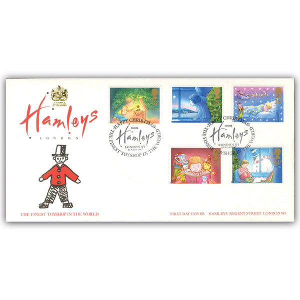 1987 Christmas. Covercraft Official- Hamleys Toyshop h/s