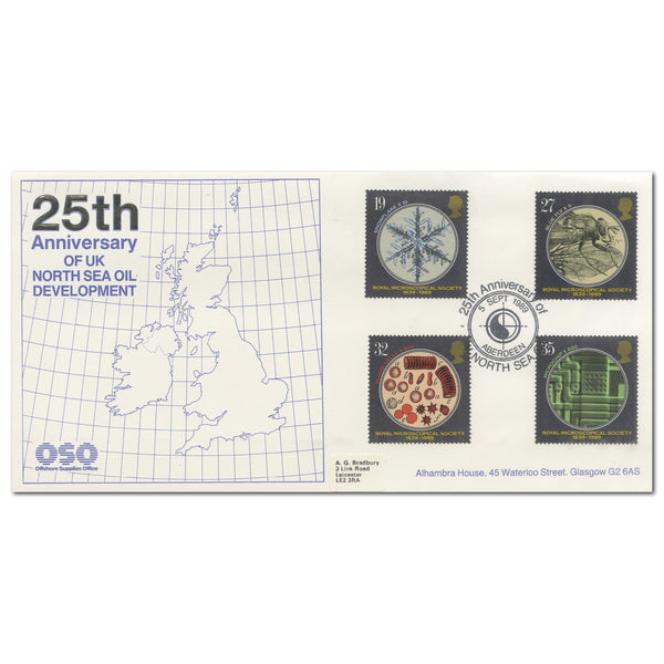 1989 Microscopes North Sea Oil official TX8909C