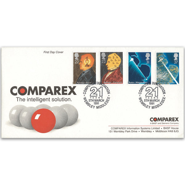 1991 Scientific Achievements - Comparex 21st Anniversary Official