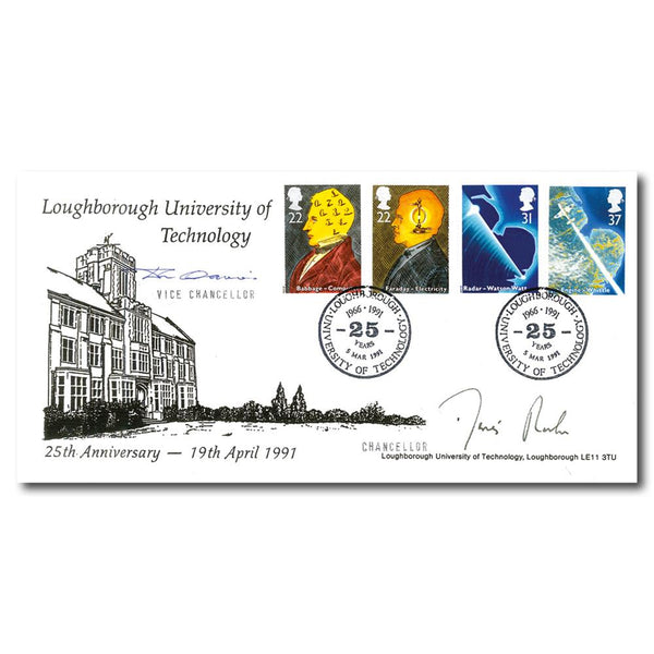 1991 Scientific Achievement - Loughborough University - Signed Chancellor and Vice TX9103C