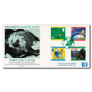 1992 Green Issue - Bradbury Official - Preserve Our Planet Handstamp TX9209A