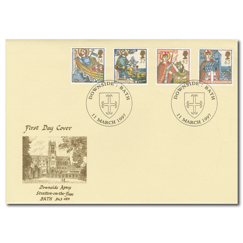 1997 Faith - Downside Abbey - Bath Handstamp TX9703