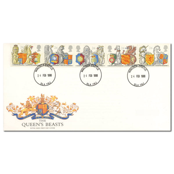 1998 The Queen's Beasts,  Windsor Castle cds