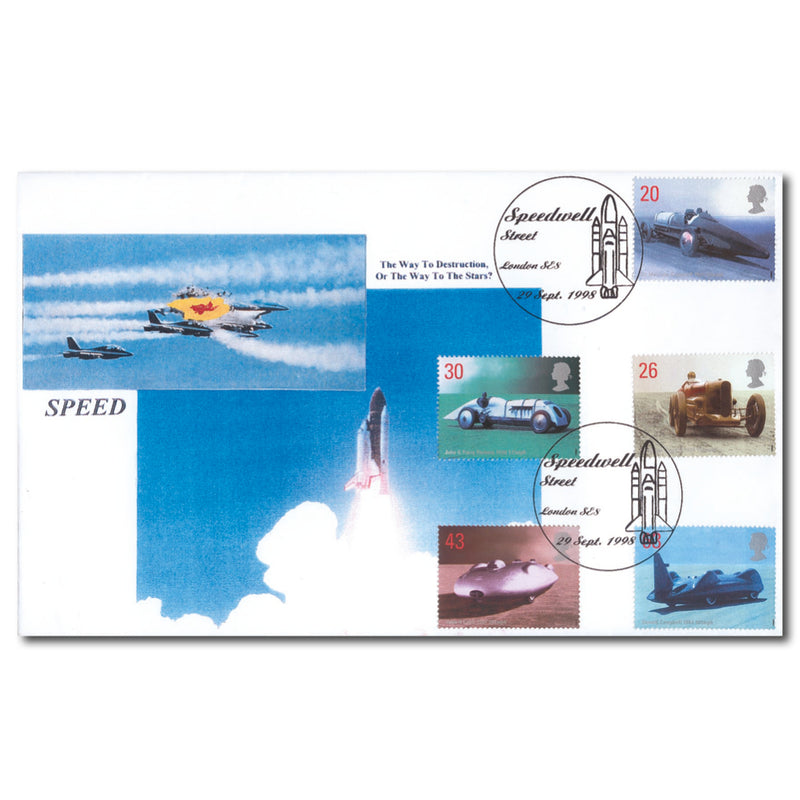 1998 Speed - Speedwell Street handstamp TX9809A