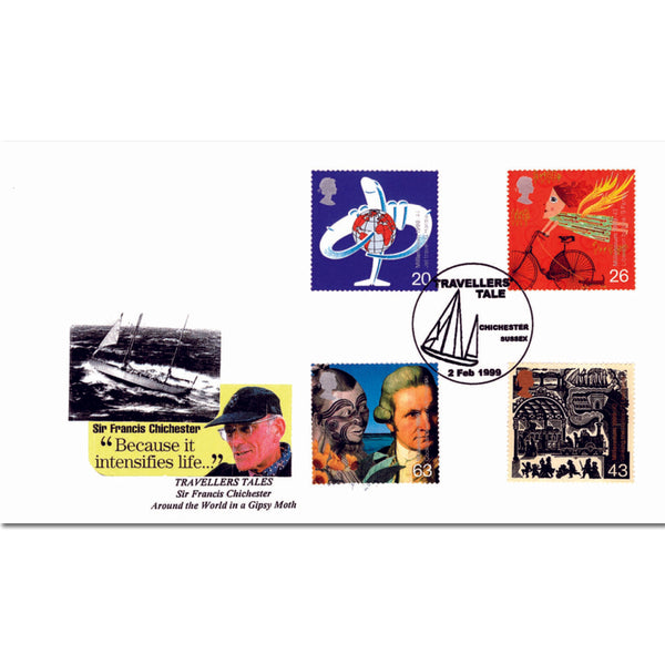 1999 Travellers - Chichester, Sussex Handstamp TX9902I