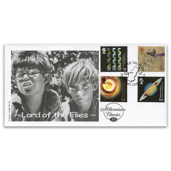 1999 Scientists Cambridge Stamp Centre Official- Lord of the Flies H/S