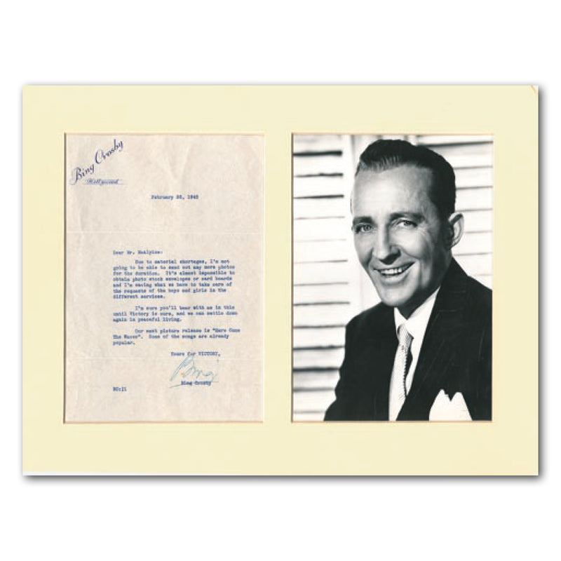 Bing Crosby Signature