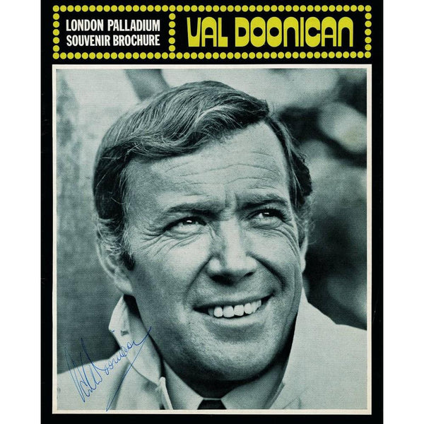 Val Doonican Signed Souvenir Brochure