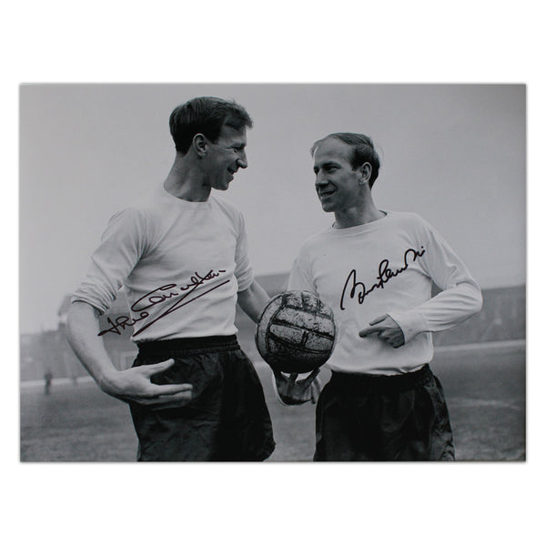 Jack & Bobby Charlton Autograph