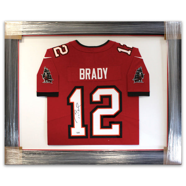 Tom Brady Signed Shirt Framed