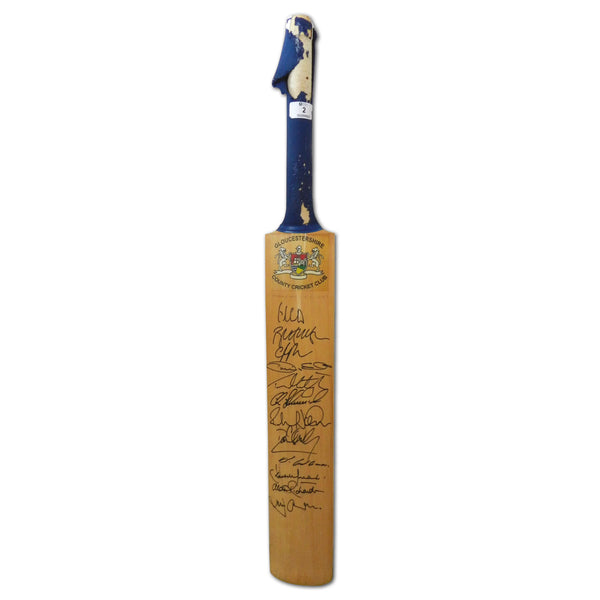 Middlesex CCC 2007 Signed Bat (12 signatures inc Nick Compton, Alan Richardson & Tim Murtagh)