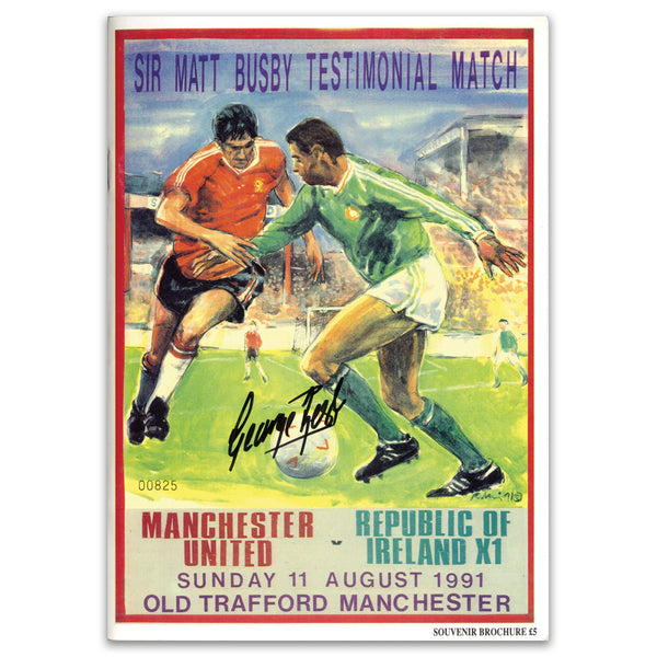 George Best Signed Brochure