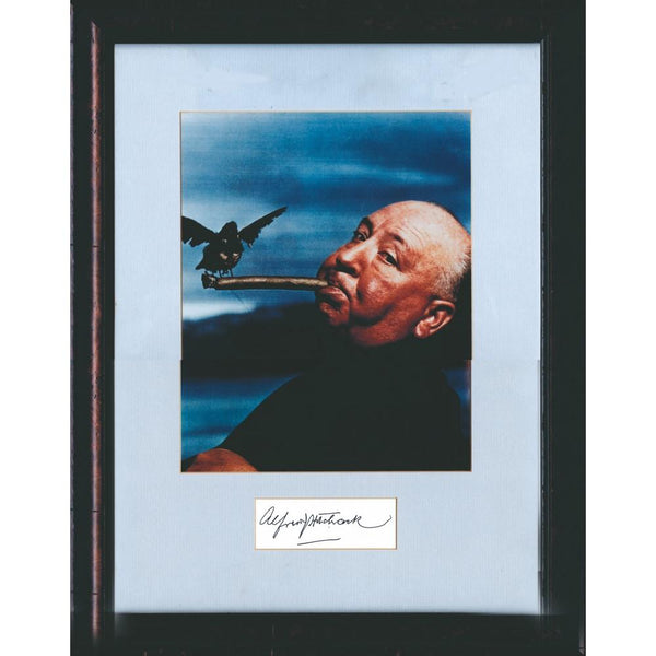 Alfred Hitchcock Signature (Framed)