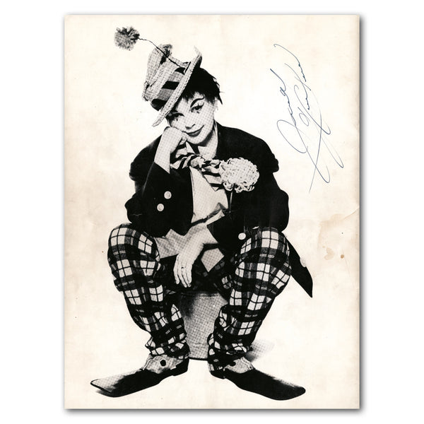 Judy Garland Signed Programme