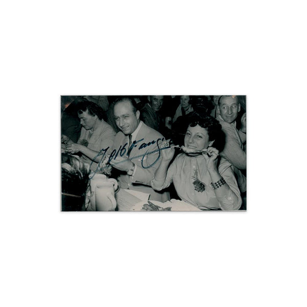 Juan Manuel Fangio  Autograph - Signed Photograph, GENUINE HAND SIGNED