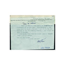 Clement Attlee Signed Letter