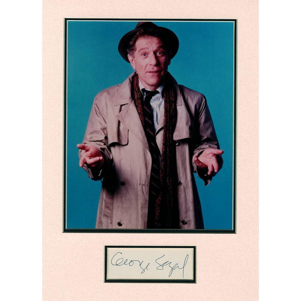 George Segal - Autograph - Signed Colour Photograph