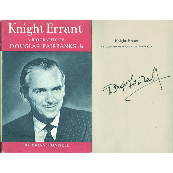 Douglas Fairbanks Jnr - Autograph - Signed Book