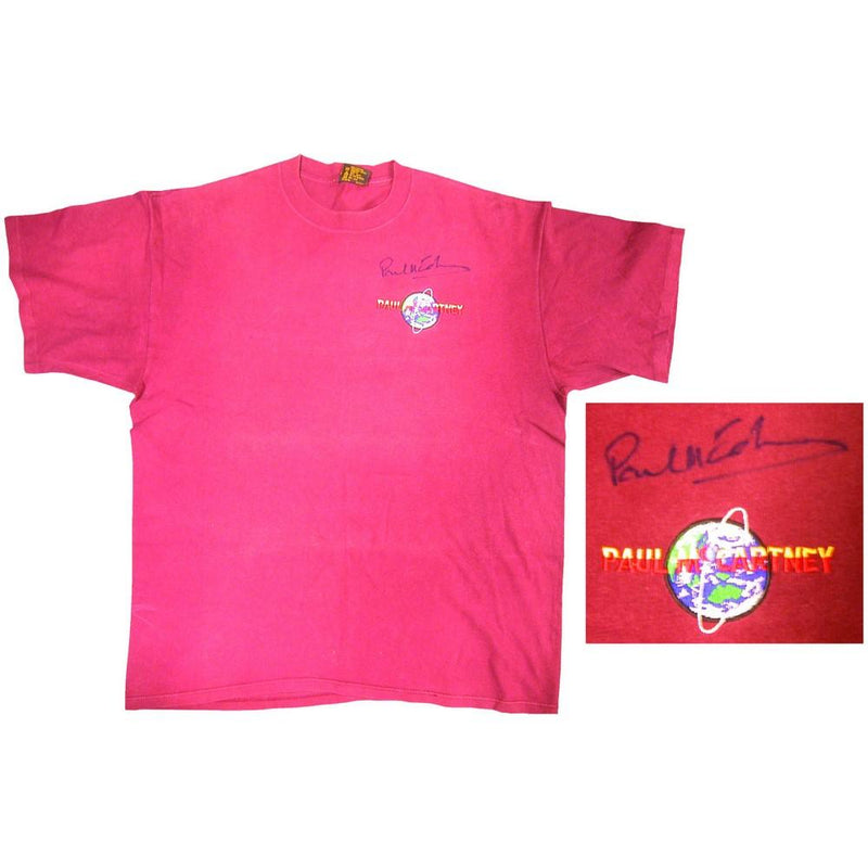 Paul McCartney Signed Shirt