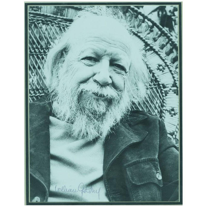 William Golding - Autograph - Signed Black and White Photograph