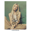 Caprice - Autograph - Signed Colour Photograph