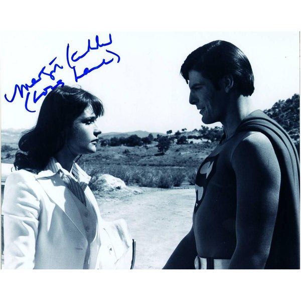 Margot Kidder - Autograph - Signed Black and White Photograph