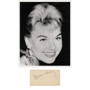 Doris Day - Autograph - Signature Mounted with Black and White Photograph