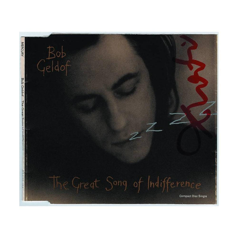 Bob Geldof - Autograph - Signed Single Cover