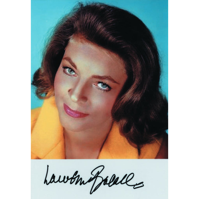Lauren Bacall - Autograph - Signed Colour Photograph