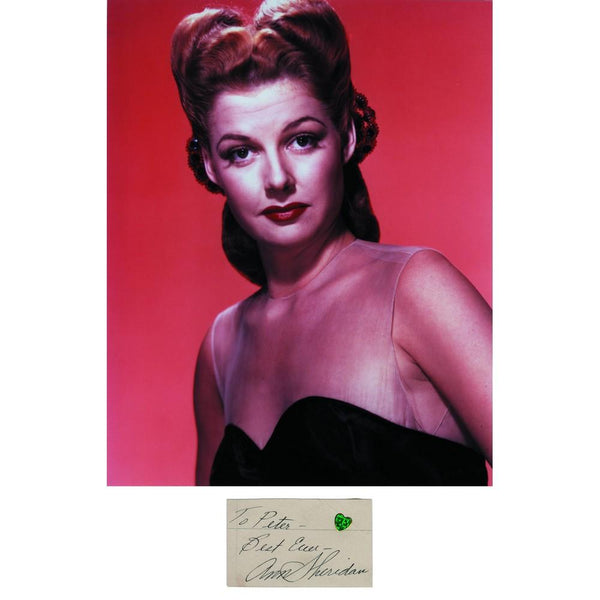 Ann Sheridan Autograph