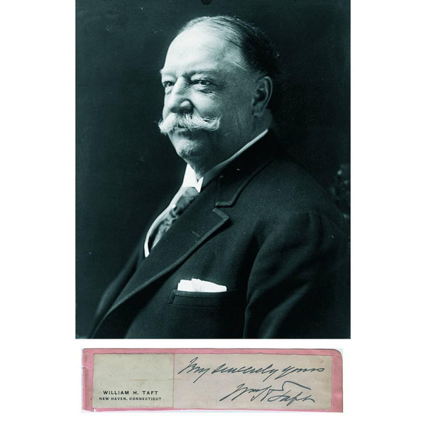 William Howard Taft Autograph