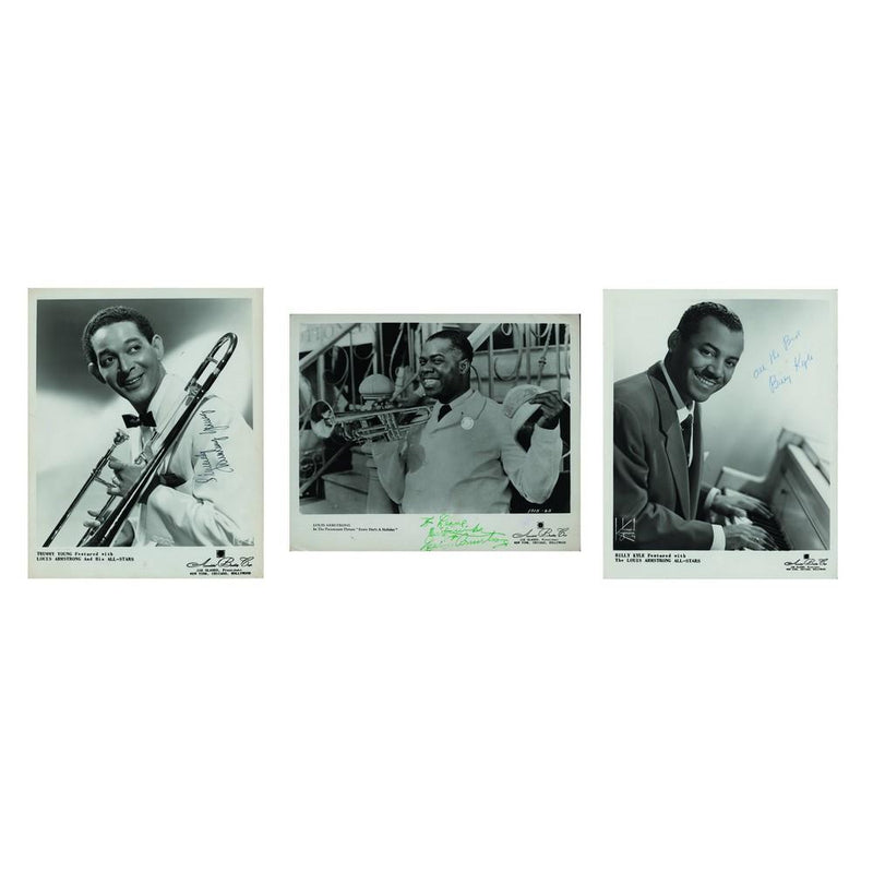 Louis Armstrong & All Stars Autographs
