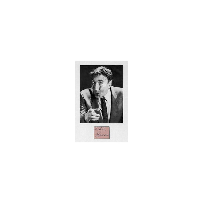 Frankie Howerd Signature (Framed)