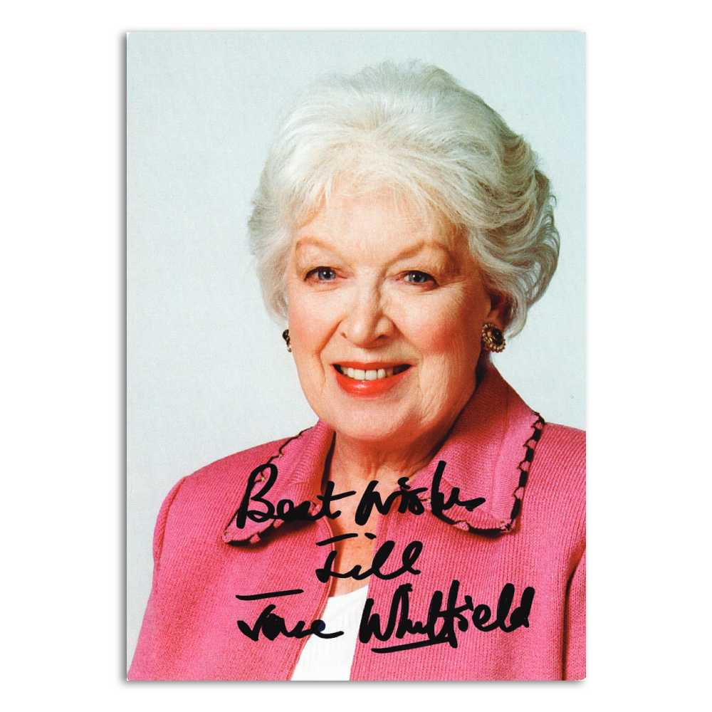 June Ritchie Autograph June Whitfield - Autograph - Signed Colour Photograph