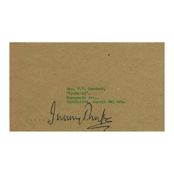 Jeremy Thorpe - Signature