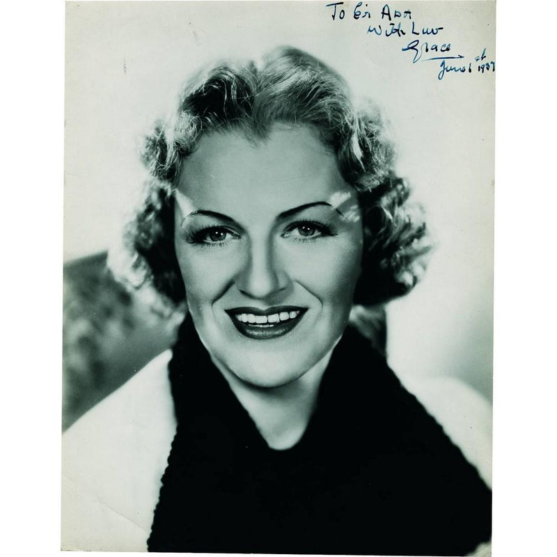 Gracie Fields - Autograph - Signed Black and White Photograph