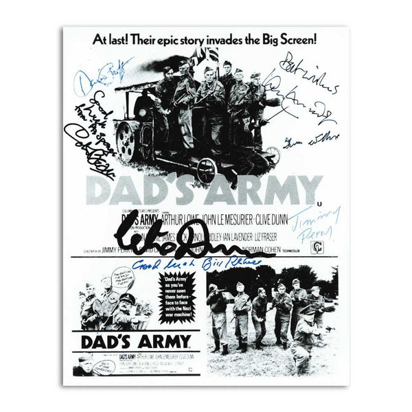 Dad's Army Cast Autograph
