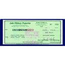 Jack Haley Tin Man in 'The Wizard of Oz'  Signed Cheque