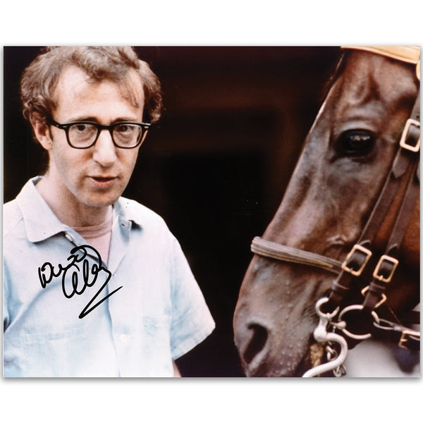 Woody Allen - Autograph - Signed Colour Photograph