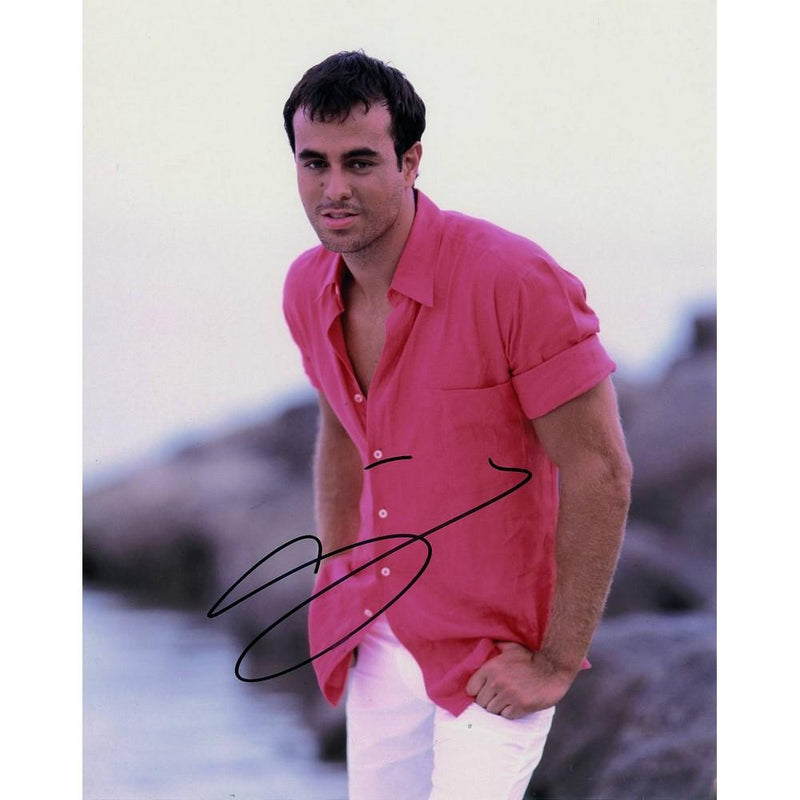 Enrique Iglesias  - Autograph - Signed Colour Photograph