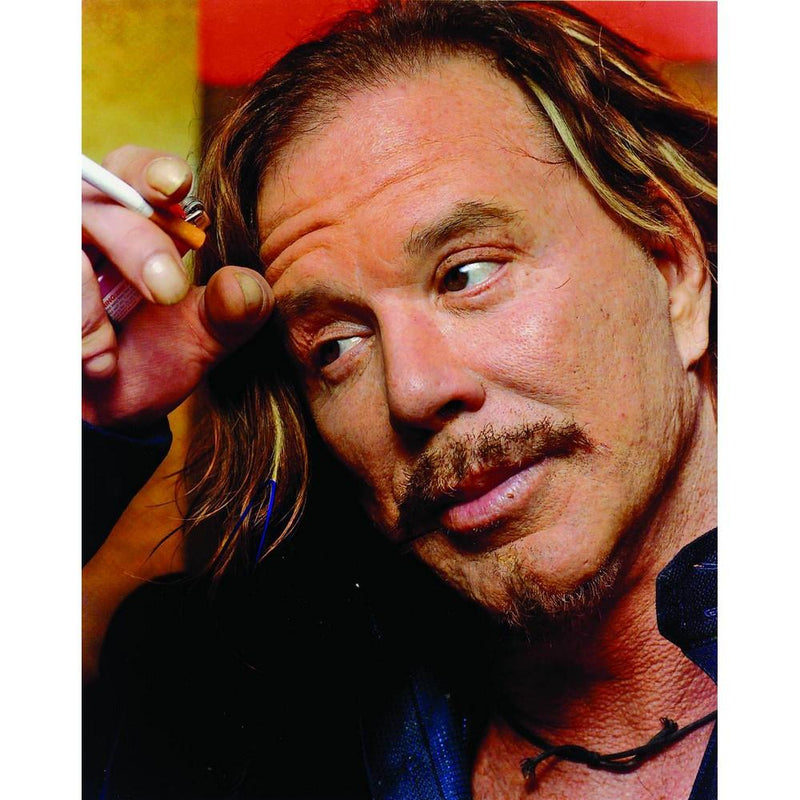 Mickey Rourke - Autograph - Signed Colour Photograph