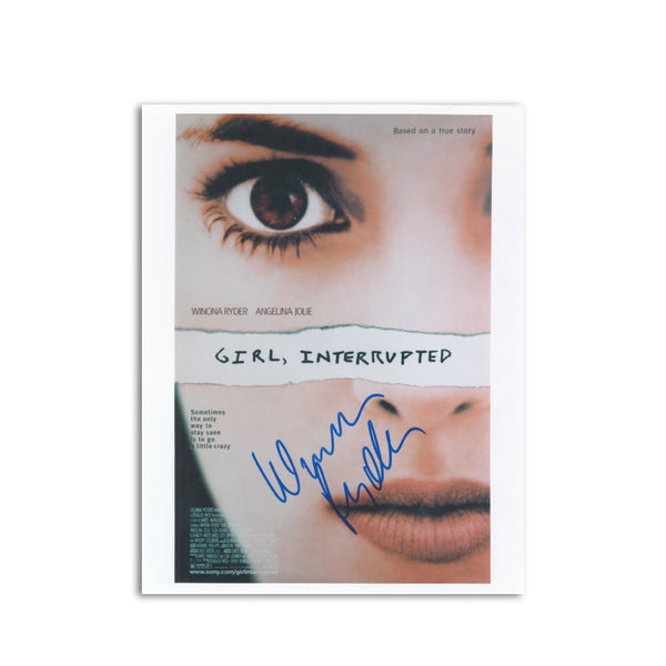 Winona Ryder - Auotgraph - Signed Movie Poster