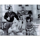 John Challis & Sue Holderness - Autograph - Signed Black and White Photograph
