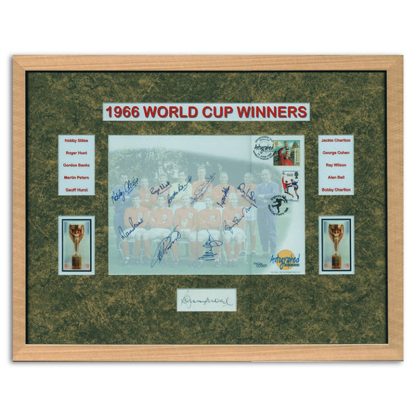 1966 World Cup Winners -  Autograph - Signature Mounted with Colour Photograph