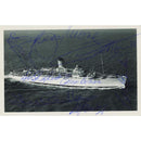 1996 World Cup Players - Autograph - Signed Black and White Photograph