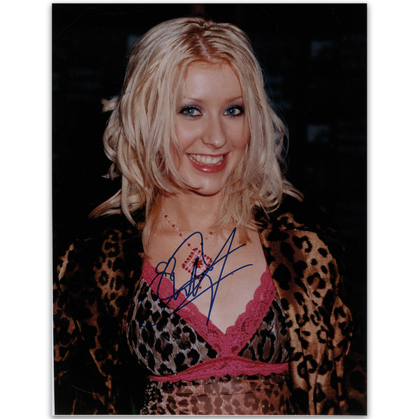 Christina Aguilera  - Autograph - Signed Colour Photograph