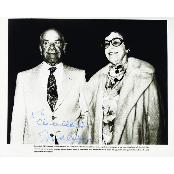 Frank Capra - Autograph - Signed Black and White Photograph