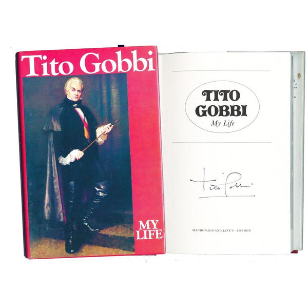 Tito Gobbi - Autograph - Signed Book