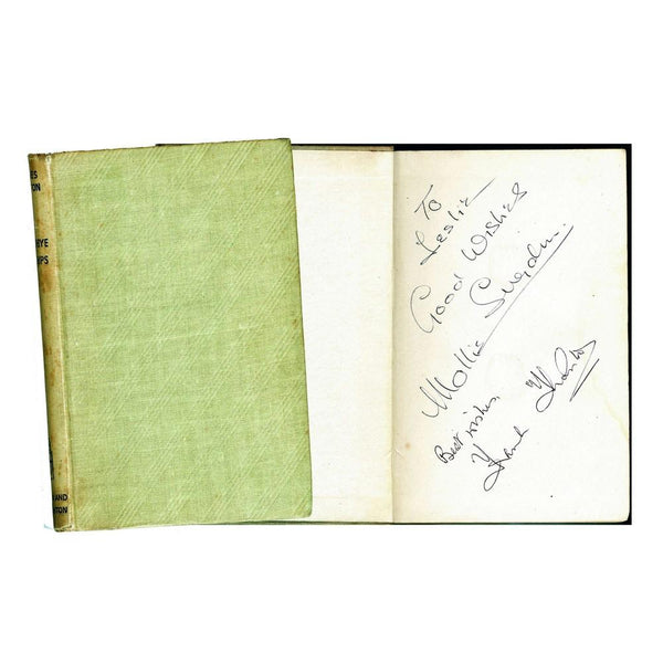 Mollie Sugden & Frank Thornton - Autograph - Signed Book