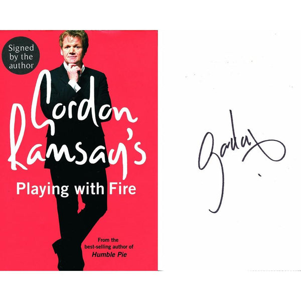 Gordon Ramsey - Autograph - Signed Book